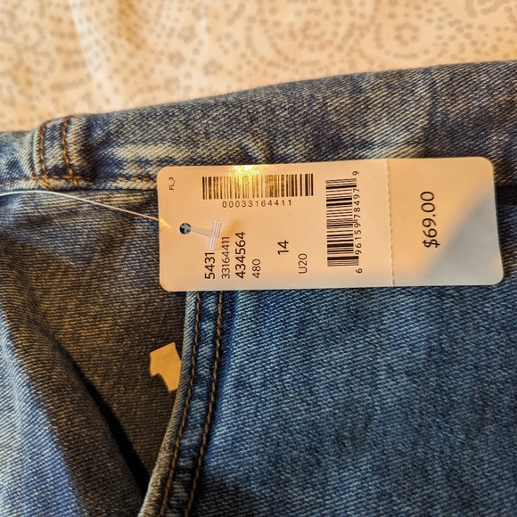 Midi Demin Skirt - Additionelle - Picture 2 of 4